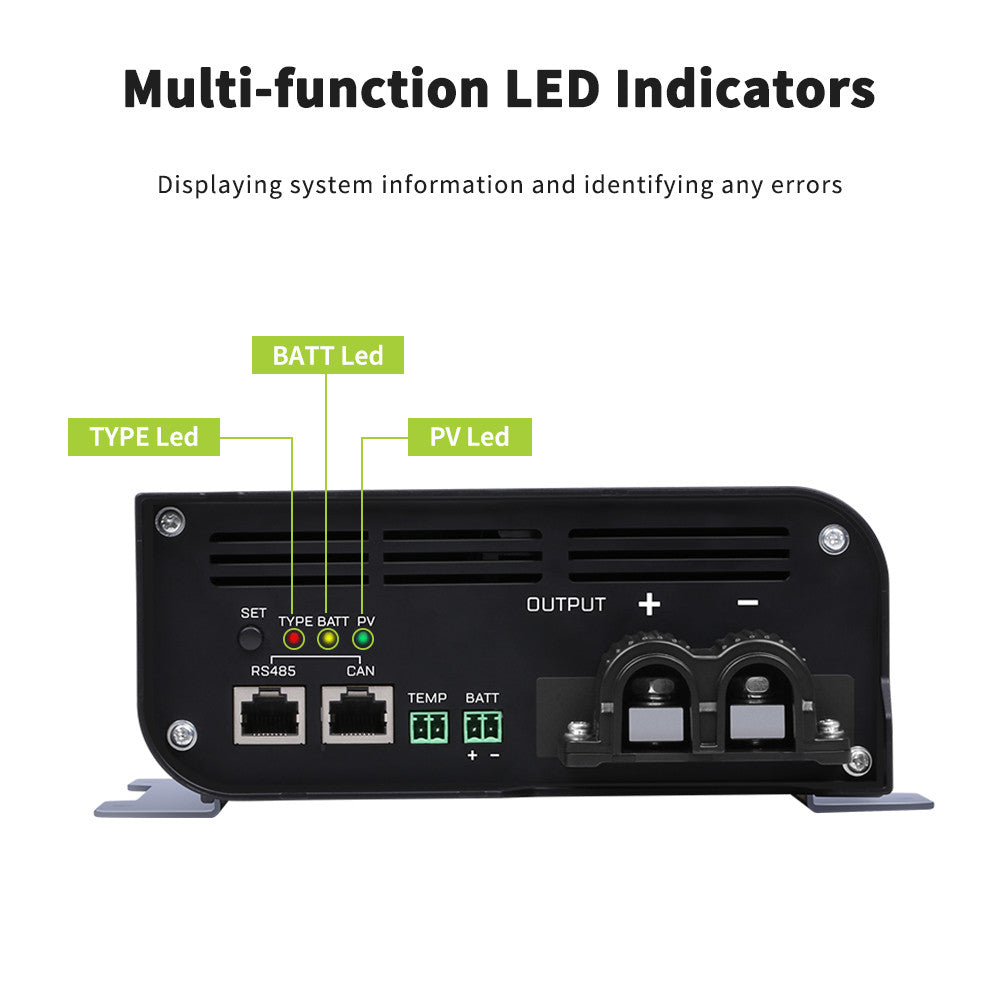 Renogy - 36/48V - 10A - Rover Boost MPPT Solar Charge Controller