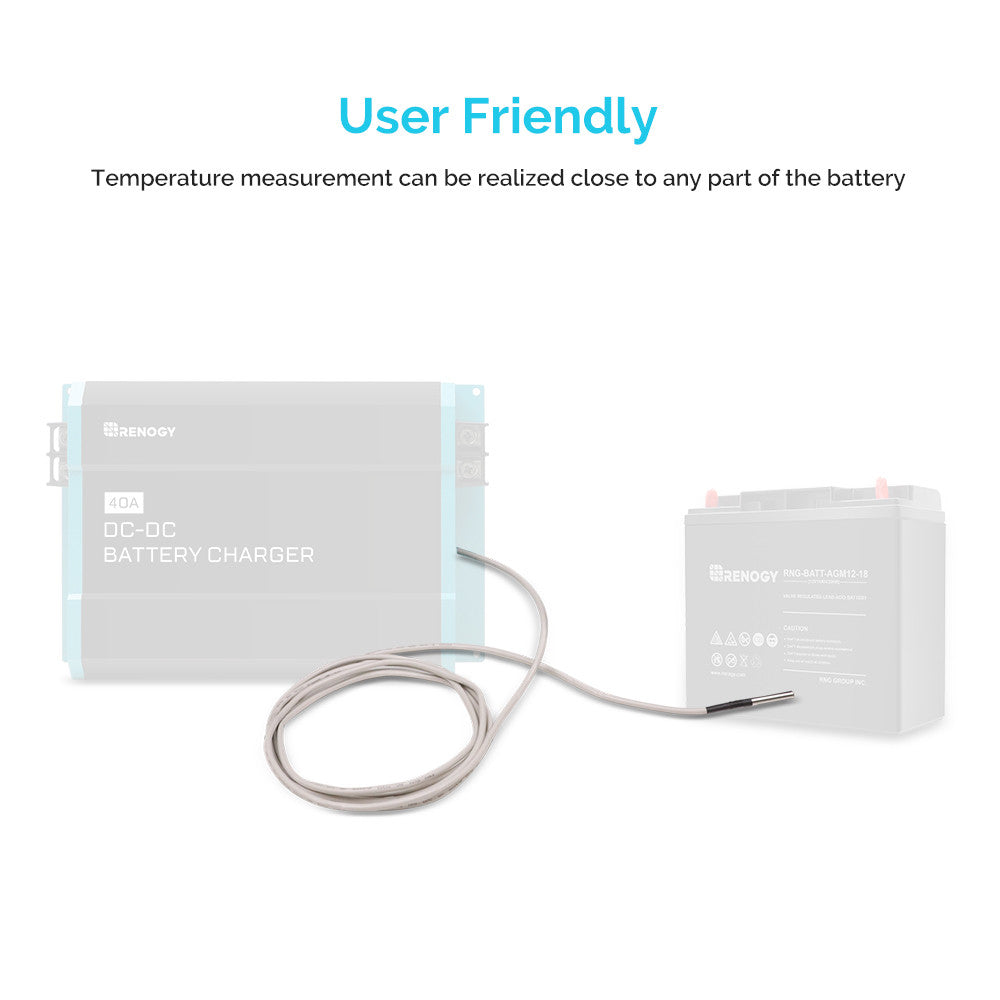Renogy - Temperature Sensor for DC to DC Battery Chargers