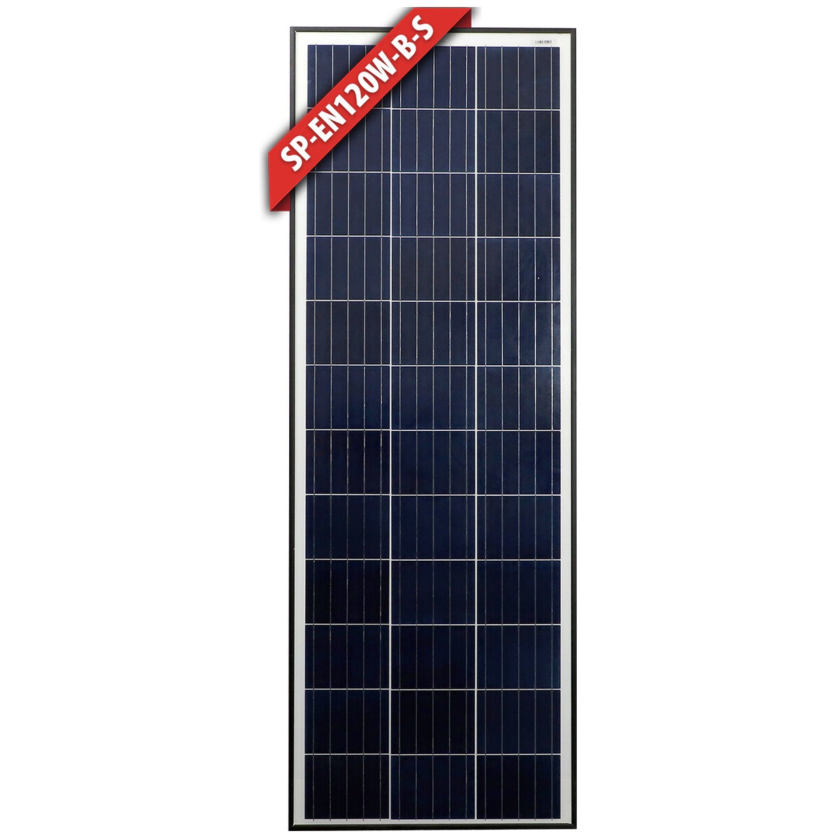 Enerdrive - 120W - Black Frame Polycrystalline Fixed Solar Panel