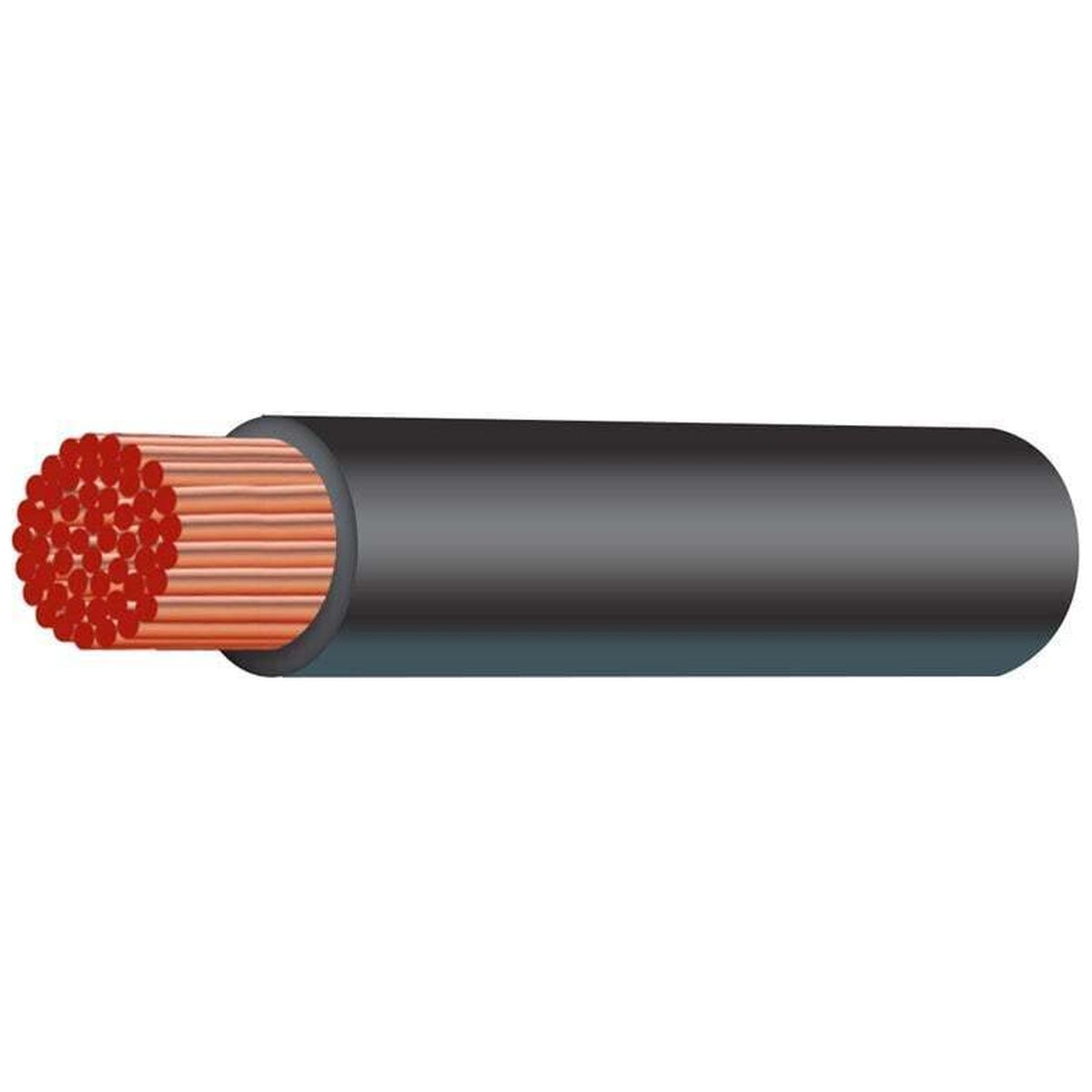 Austech - 8B&S (8mm²) Black Single Core Automotive Cable - Australian Made - Per Metre
