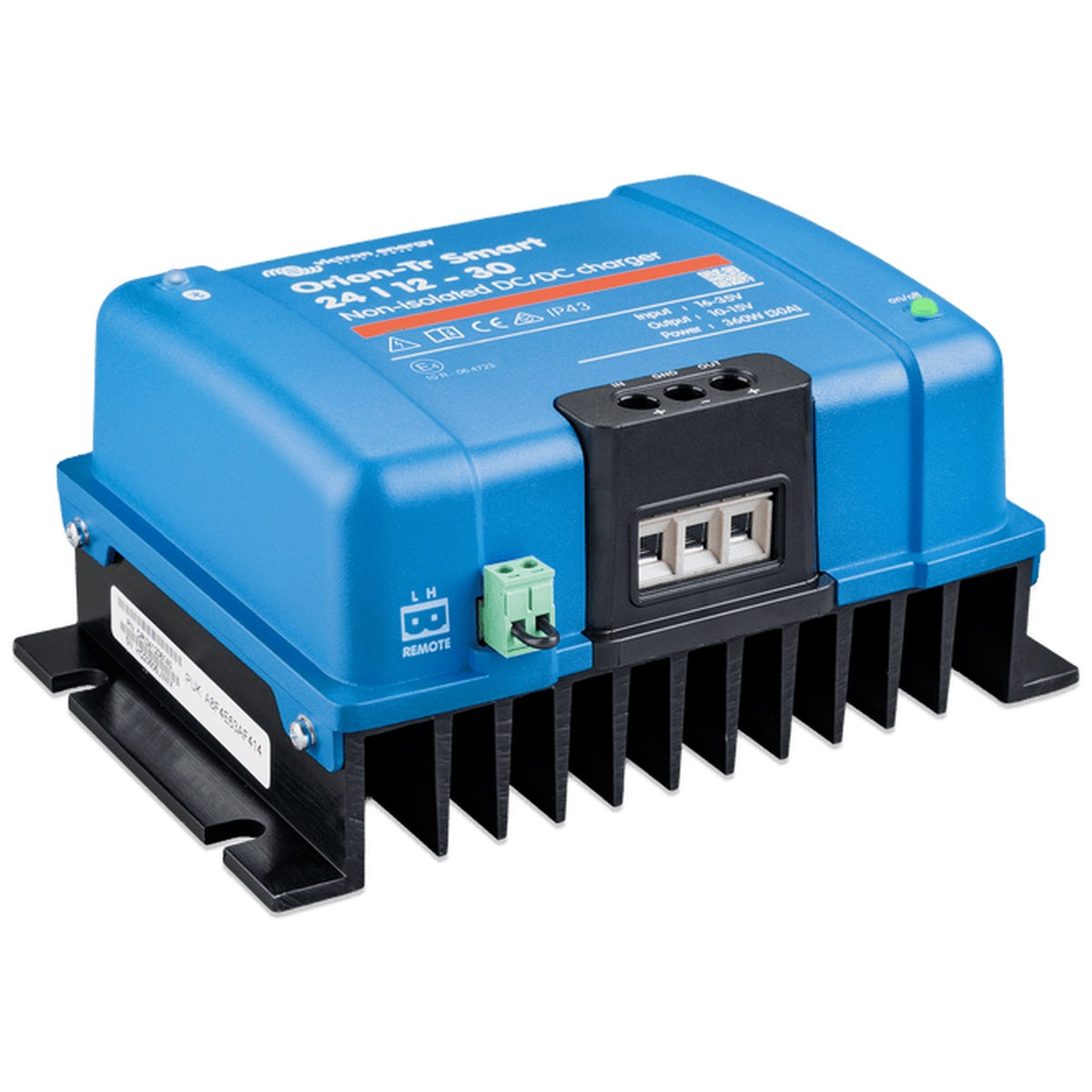 Victron Energy - 24V to 12V - Orion-Tr Smart - 24/12-30A - Non-Isolated DC-DC Charger
