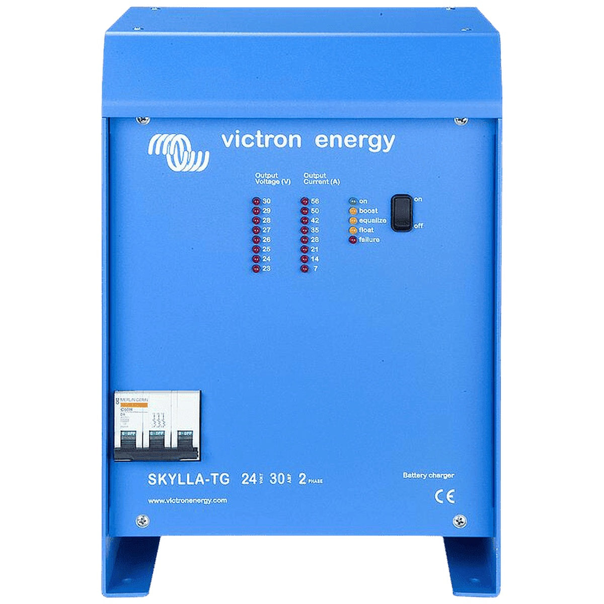 Victron Energy - 24V - 30A Skylla-TG 24/30 (1+1) Uin 230VAC/45-65Hz CE - Battery Charger