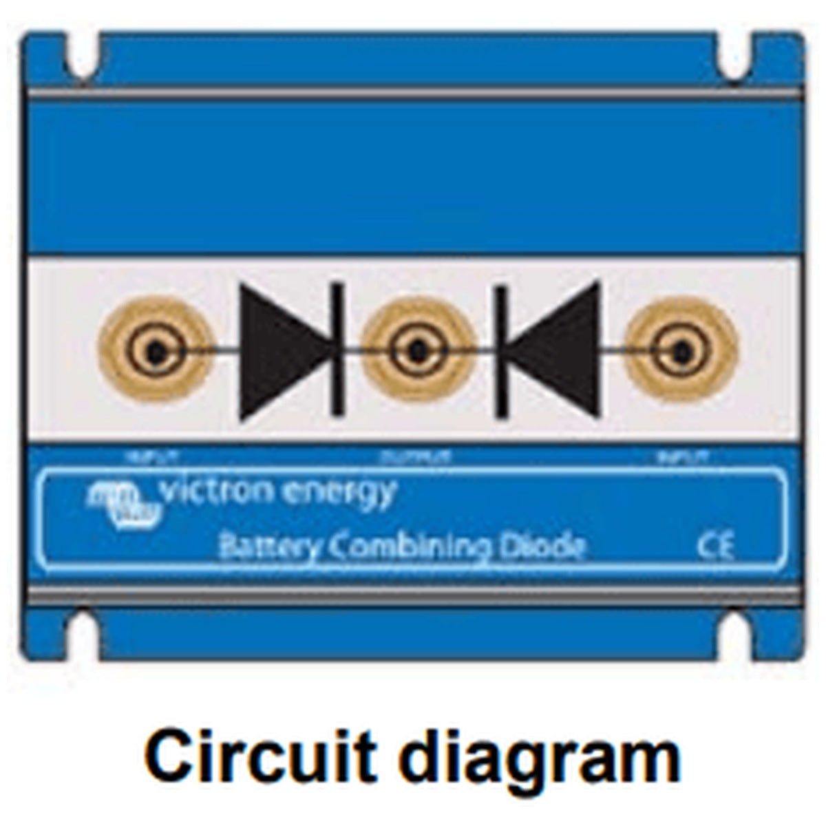 Victron Energy - 12/24V - 80A - Battery Diode Combiner | 2 Batteries