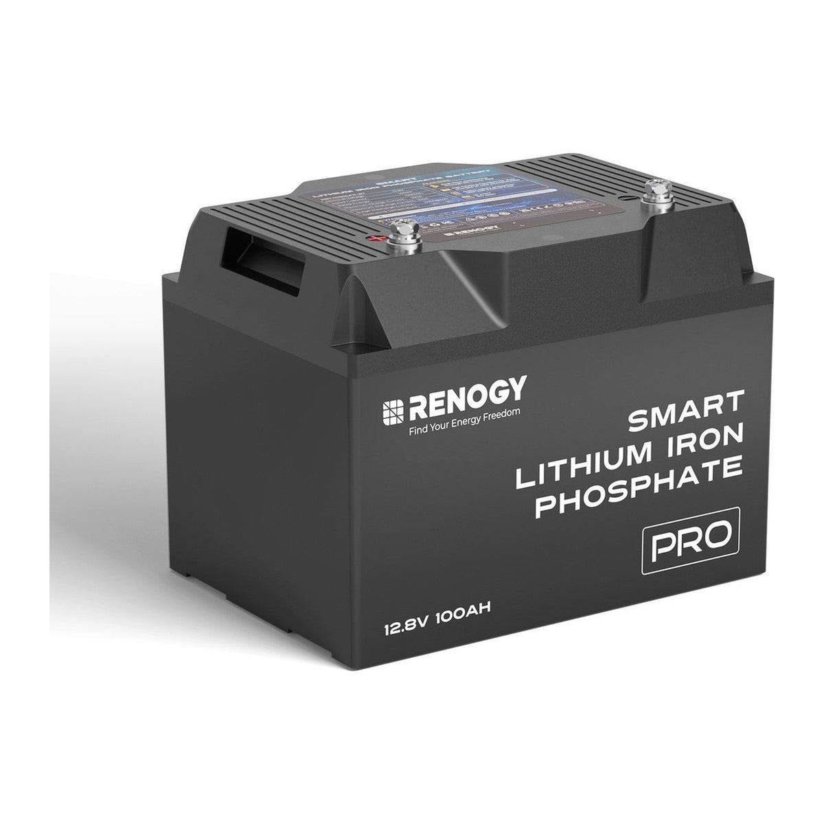 Renogy - 12V - 100AH - Pro Smart LiFePO4 Battery with Bluetooth & Self-Heating