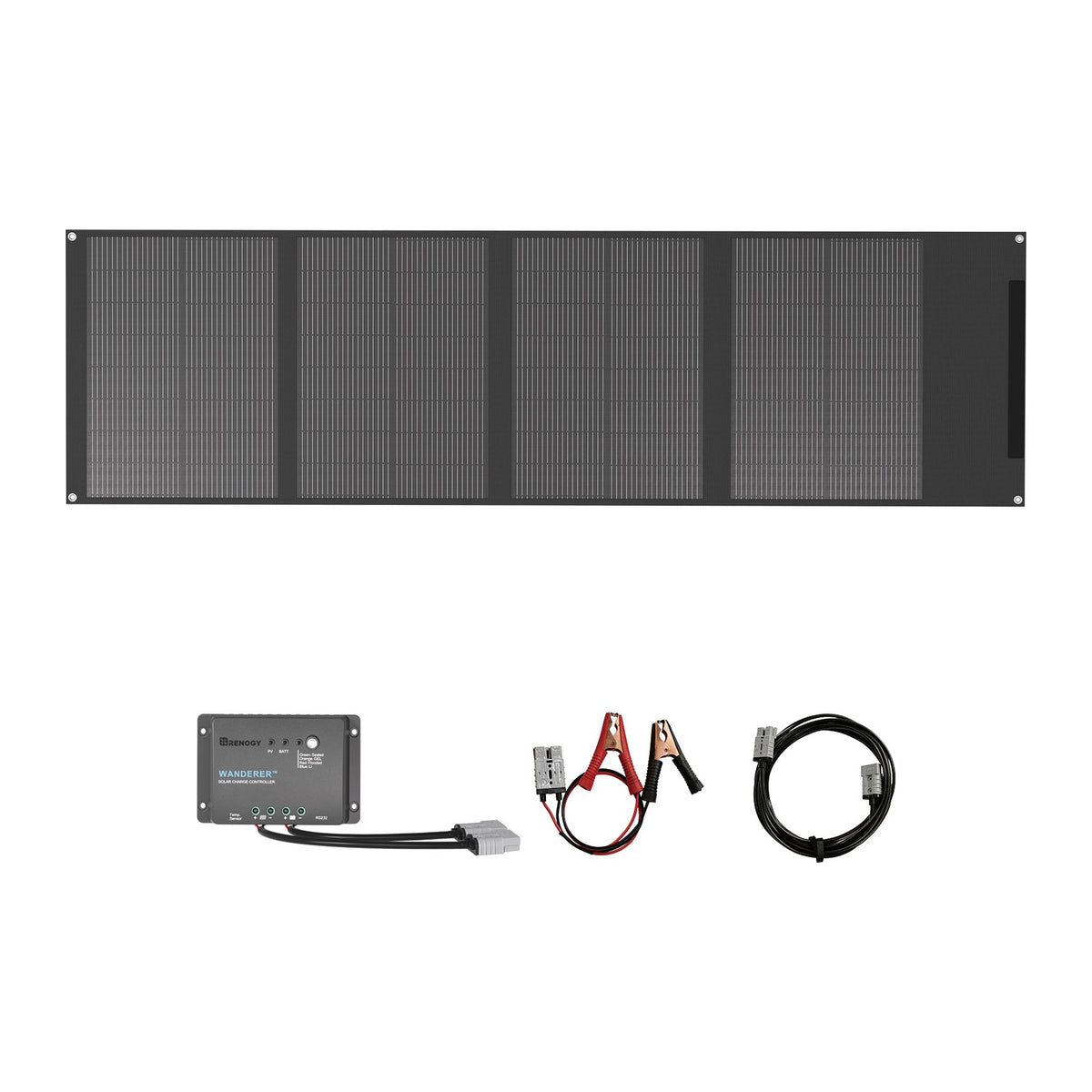 Renogy - 200W - Portable Solar Panel Kit with 30A PWM Controller