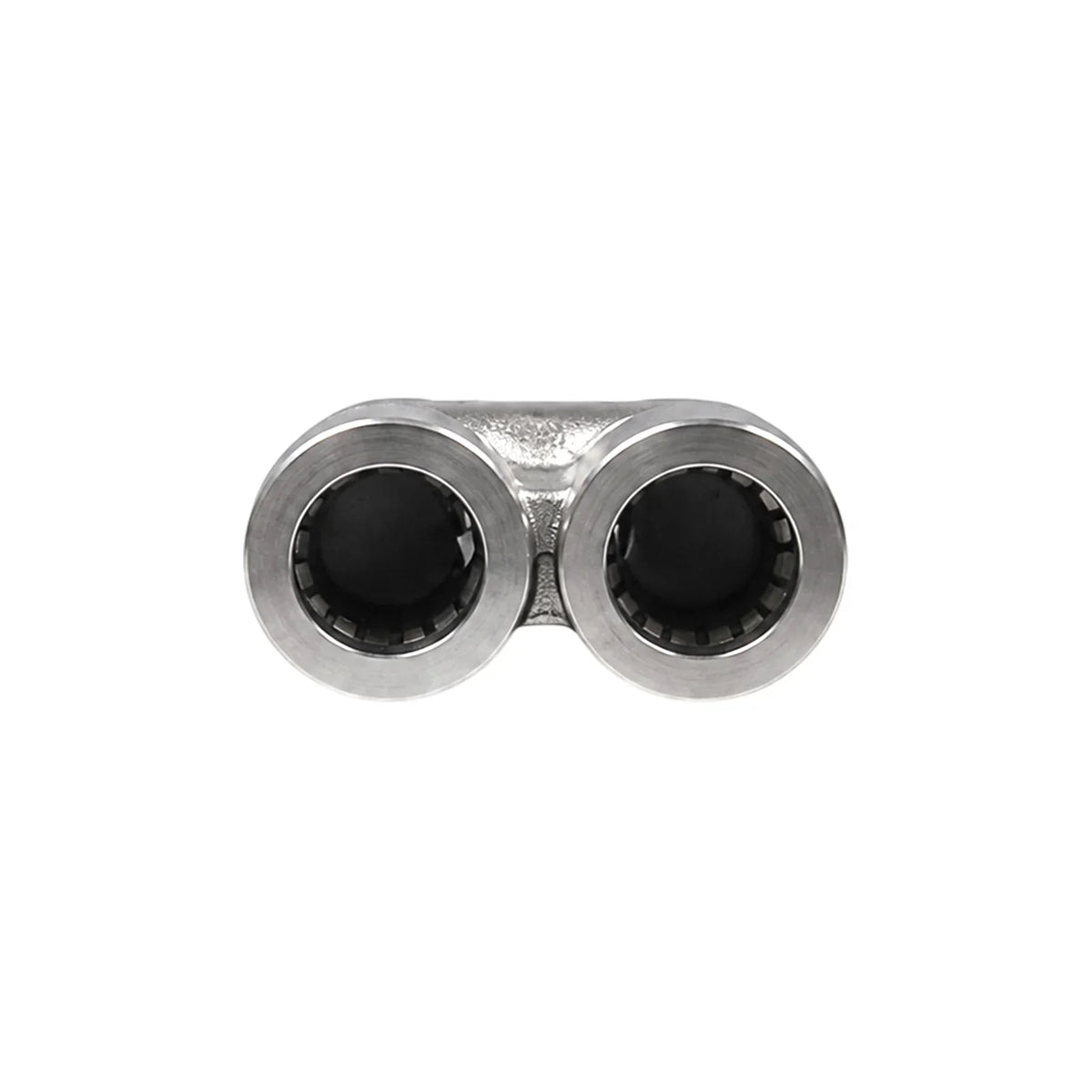 Exotronic - 'Y' 10mm OD Stainless Steel PTFE Tube Joiner