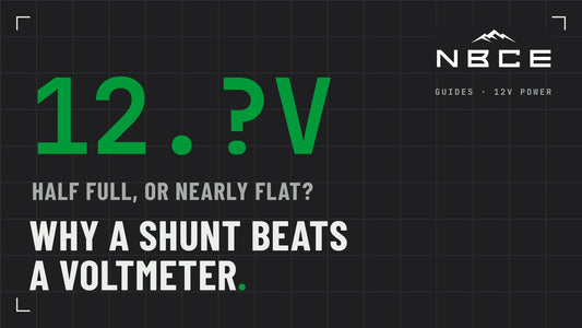 12.?V: half full, or nearly flat? Why a shunt beats a voltmeter