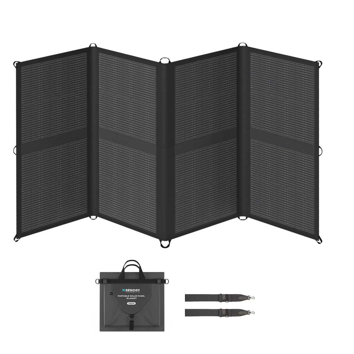 Renogy - 200W - Lightweight N-Type Portable Solar Panel Blanket
