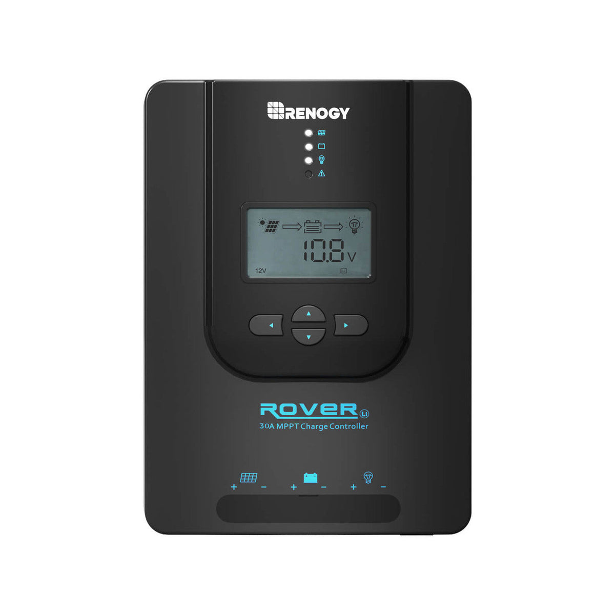 Renogy - 12/24V - 30A - Rover Li MPPT Solar Charge Controller