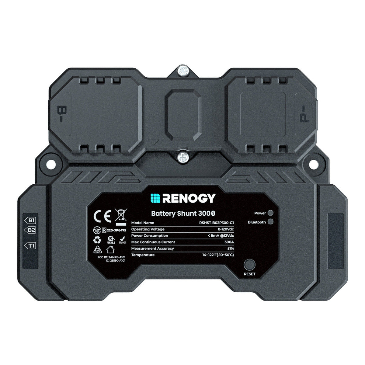 Renogy - 300A - Battery Shunt with Bluetooth