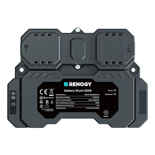 Renogy - 300A - Battery Shunt with Bluetooth