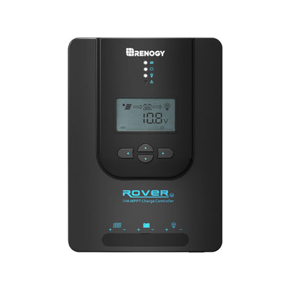 Renogy - 12/24V - 20A - Rover Li MPPT Solar Charge Controller