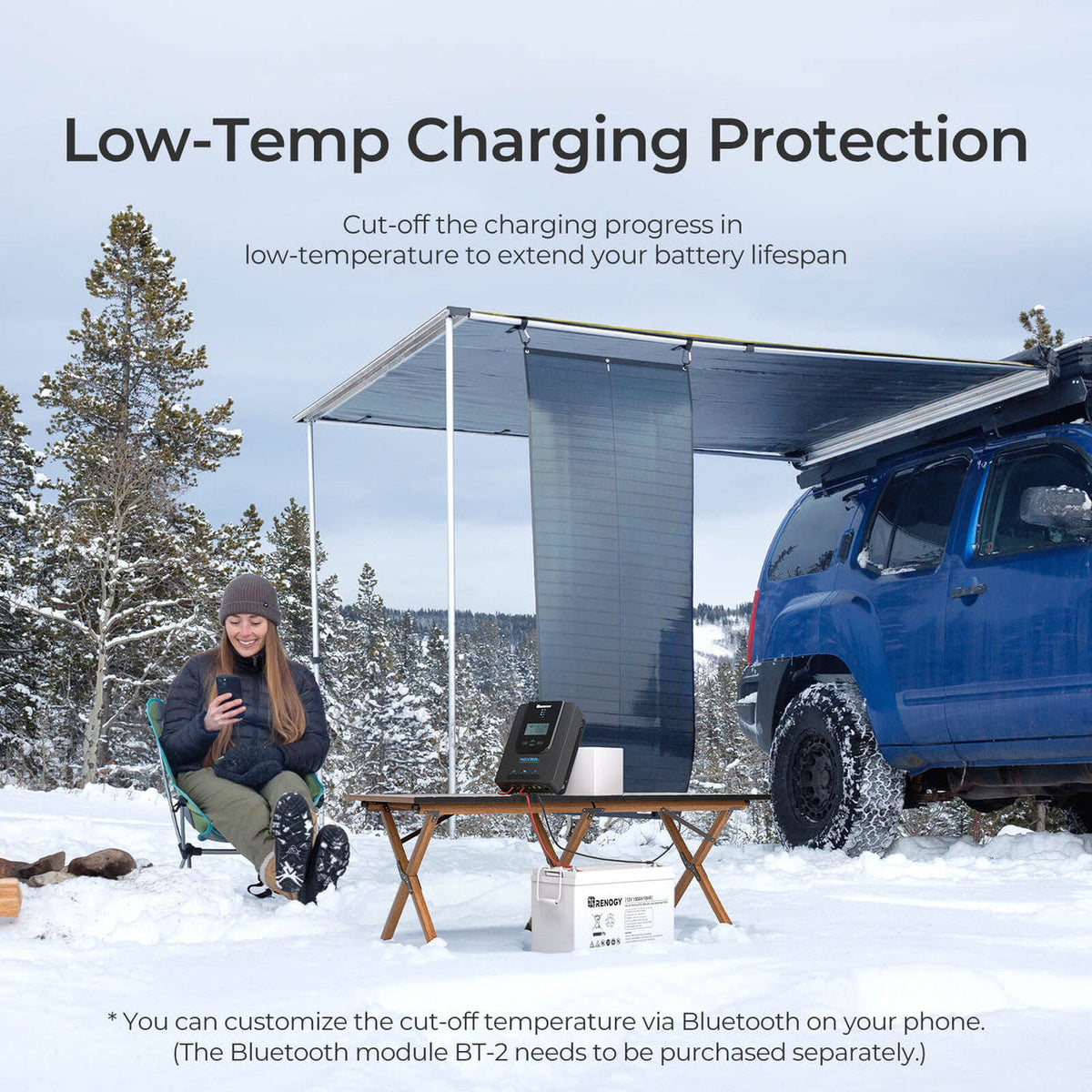 Renogy - 12/24V - 30A - Rover Li MPPT Solar Charge Controller