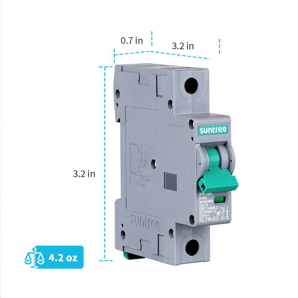 Suntree - 16A - 1P DC Miniature Circuit Breaker