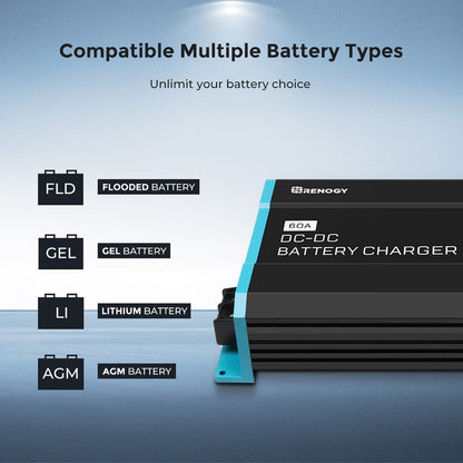 Renogy - 12V - 60A - DC to DC Battery Charger
