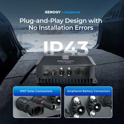Renogy - 12/24/36/48V - 30A - Rego MPPT Solar Charge Controller