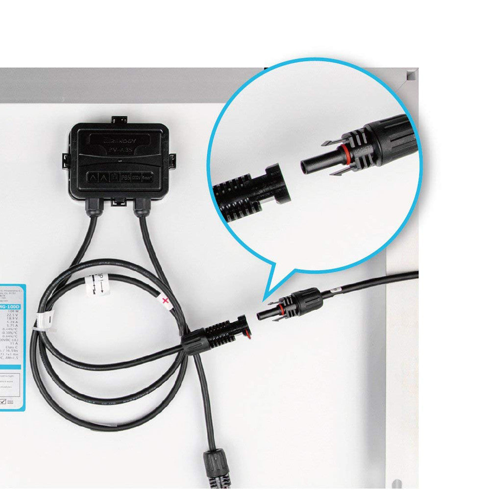 Renogy - 12AWG - 22cm (9in) - MC4 Solar Adaptor Cable Kit