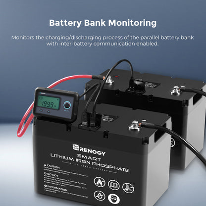 Renogy - Monitoring Screen for Smart Lithium Battery Series