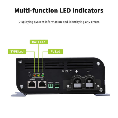 Renogy - 36/48V - 10A - Rover Boost MPPT Solar Charge Controller