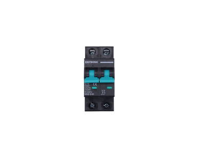 Exotronic - 25A - 2-Pole DC Circuit Breaker (MCB) (Pack of 6)