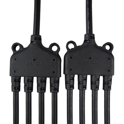 Renogy - 30A - 4 to 1 Solar Branch Connectors (Pair)