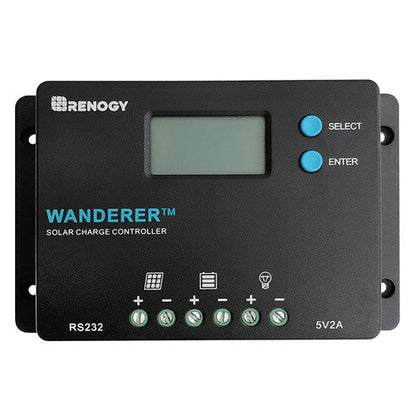Renogy - 12/24V - 10A - Wanderer PWM Charge Controller