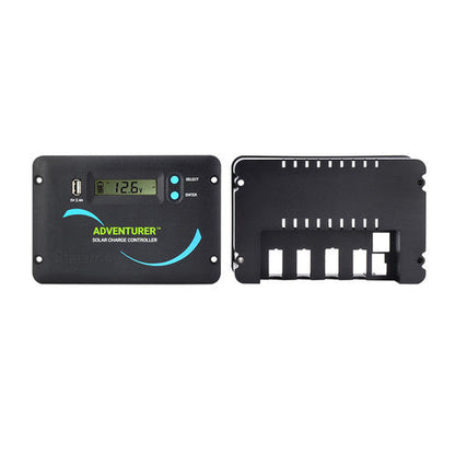 Renogy - 12/24V - 30A - Adventurer Li PWM Flush Mount Charge Controller with LCD