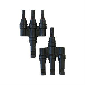 Renogy - 50A - 3 to 1 Solar Branch Connectors - MMMF+FFFM Pair
