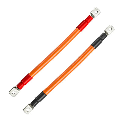 Exotronic - 50mm² Battery Parallel Cable Pair - 300mm - M8 Lugs