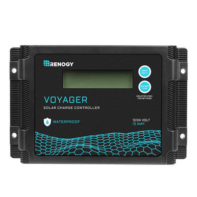 Renogy - 12/24V - 10A - Voyager PWM Waterproof Solar Charge Controller