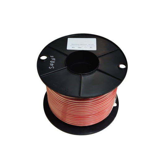 KEY - 4B&S (20.29mm²) Red Single Core Automotive Cable - Australian Made - 100m Roll