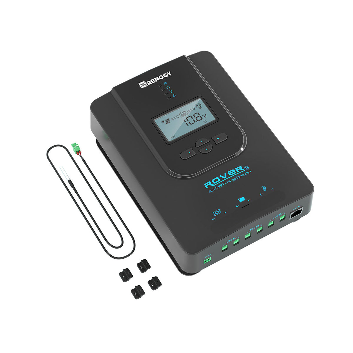 Renogy - 12/24V - 40A - Rover Li MPPT Solar Charge Controller