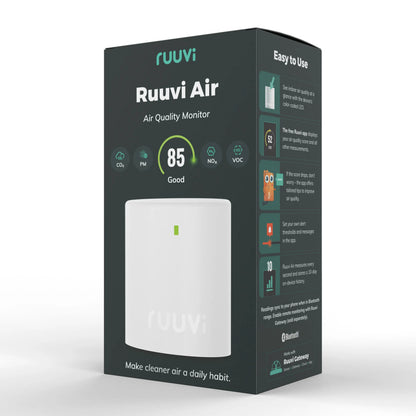 Ruuvi - Air Sensor (7in1) - Indoor Air Quality Monitor with CO2, PM, VOC and NOx