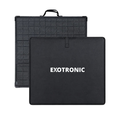 Exotronic - 12V - 200W - Fusion Ultra-Light Folding Solar Panel - No Controller