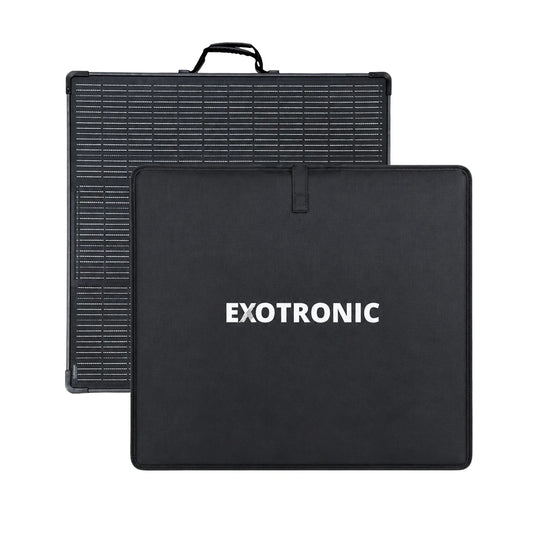 Exotronic - 12V - 200W - Fusion Ultra-Light Folding Solar Panel - No Controller