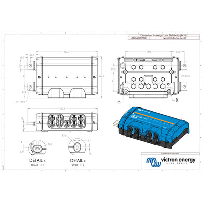 Victron Energy - 1000A - Lynx Modular DC Distribution - Bundle
