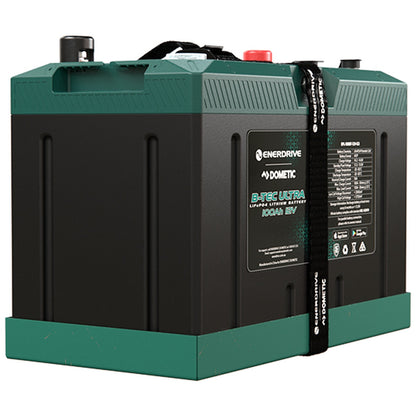 Enerdrive - 12V-100AH - Alpha IP67 Smart Bluetooth Lithium Battery