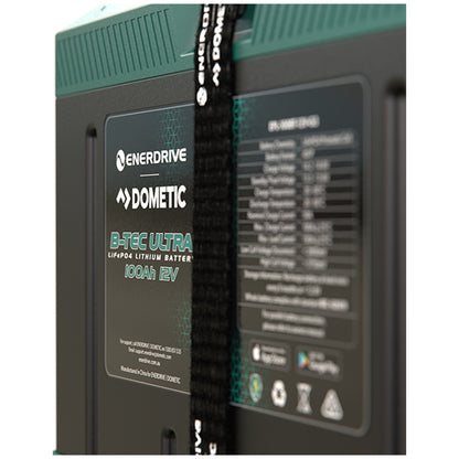 Enerdrive - 12V-100AH - Alpha IP67 Smart Bluetooth Lithium Battery