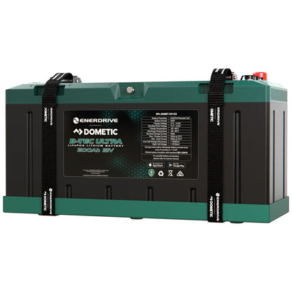 Enerdrive - 12V-200AH - Alpha IP67 Smart Bluetooth Lithium Battery