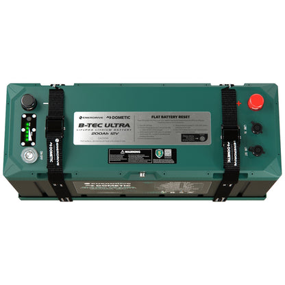 Enerdrive - 12V-200AH - Alpha IP67 Smart Bluetooth Lithium Battery