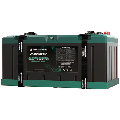 Enerdrive - 12V-300AH - Alpha IP67 Smart Bluetooth Lithium Battery