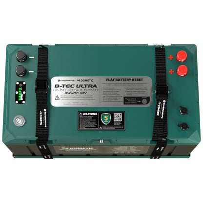 Enerdrive - 12V-300AH - Alpha IP67 Smart Bluetooth Lithium Battery