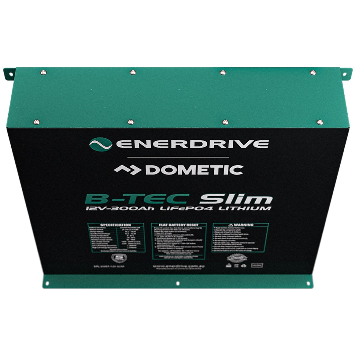 Enerdrive - 12V-300AH - Alpha IP67 Smart Bluetooth Lithium Battery