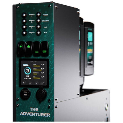 Enerdrive - Left-hand 40AC 40DC 2000X w/ EPRO+ Adventurer Canopy Power System