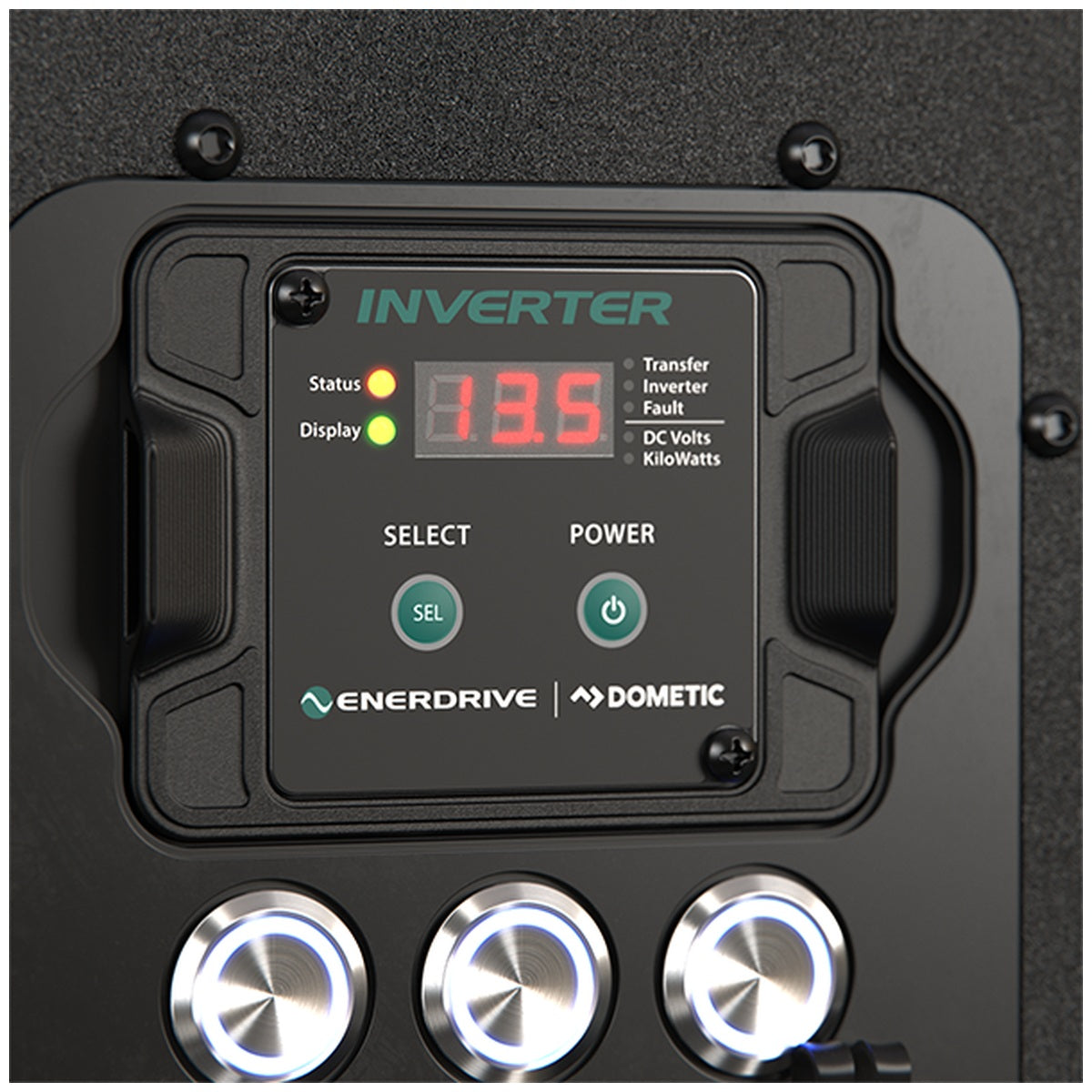 Enerdrive - Left-hand 40DC 2000X Journeyman Canopy Power System