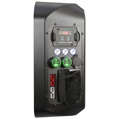 Enerdrive - Left-hand 40DC 2000X Journeyman Canopy Power System