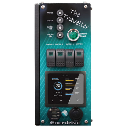 Enerdrive - Left-hand 40AC 40DC w/ EPRO+ Traveller Canopy Power System