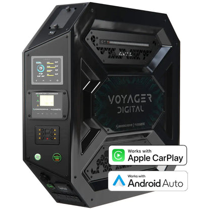 Enerdrive - 3000W - Left-hand /100A Inverter-Charger 40DC + Simarine SCQ50 Voyager Digital Canopy Power System