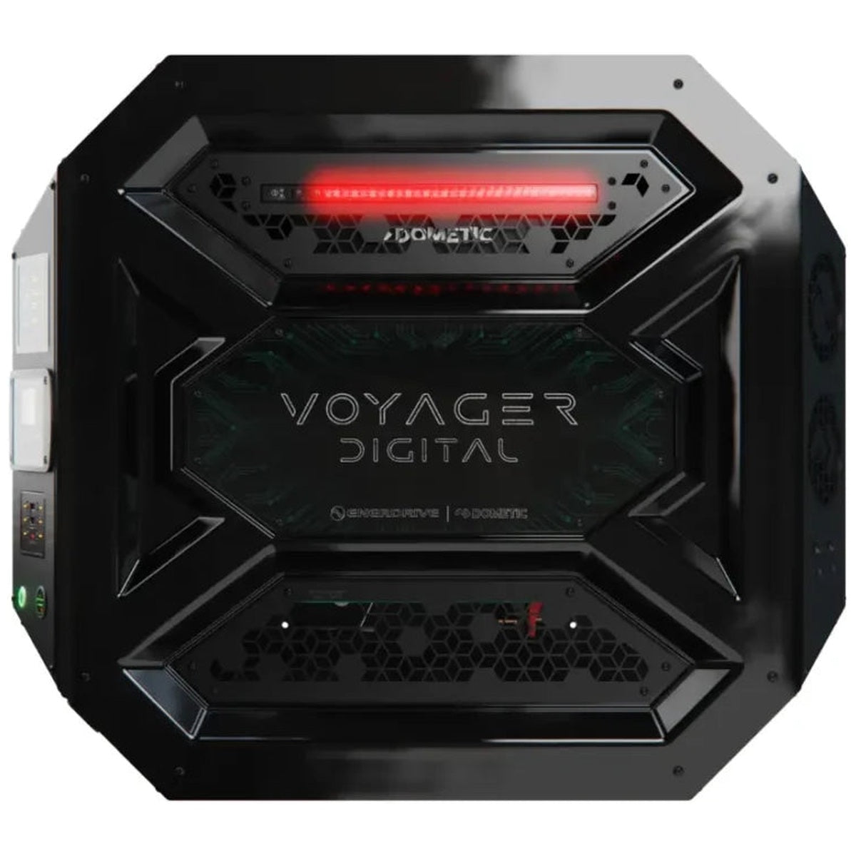 Enerdrive - 3000W - Left-hand /100A Inverter-Charger 40DC + Simarine SCQ50 Voyager Digital Canopy Power System