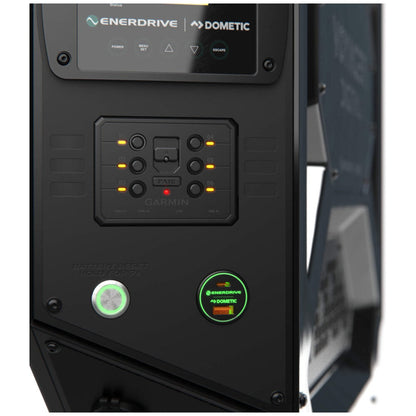 Enerdrive - 3000W - Left-hand /100A Inverter-Charger 40DC + Simarine SCQ50 Voyager Digital Canopy Power System
